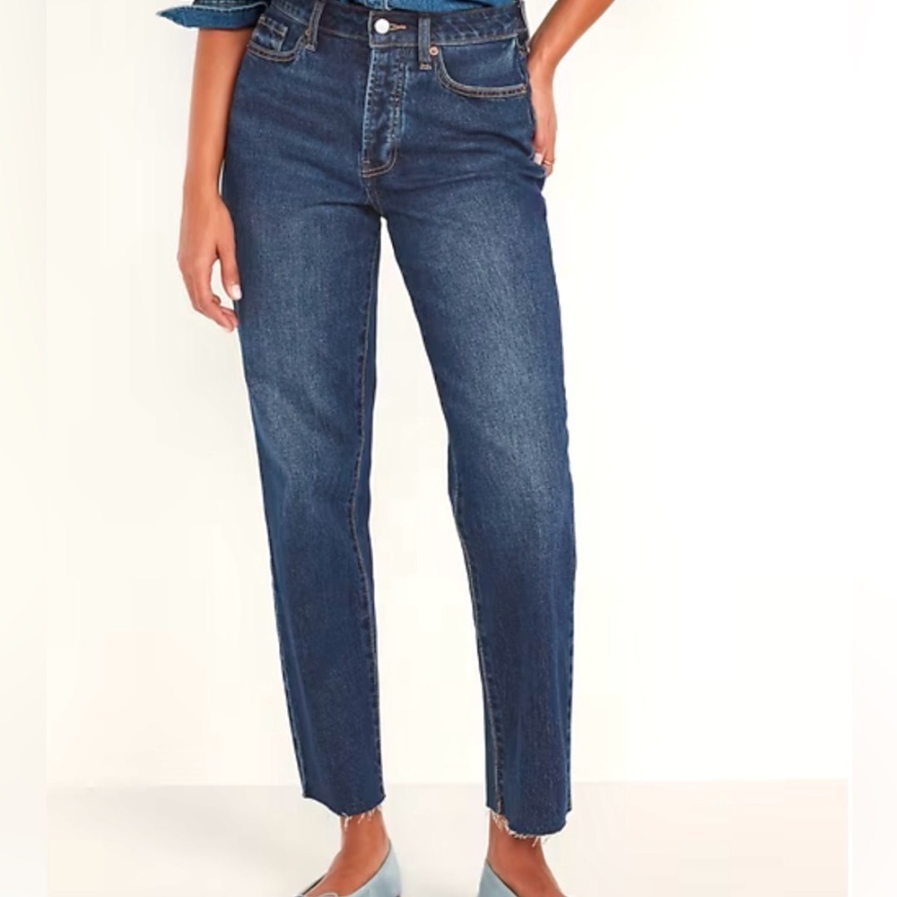 Old Navy High-Waisted OG Straight Ankle Jeans